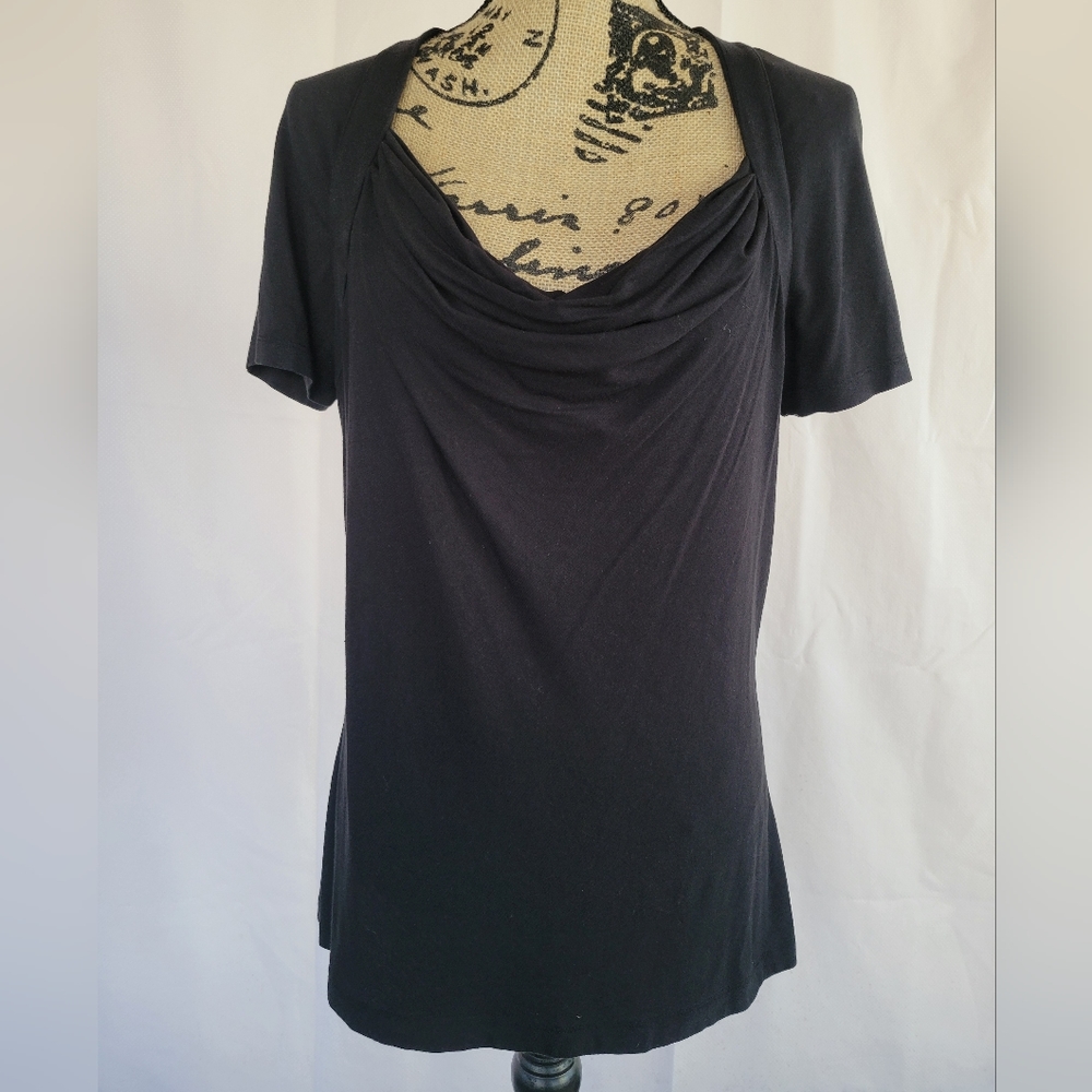 DONATING SOON! Loft Black Knit Top